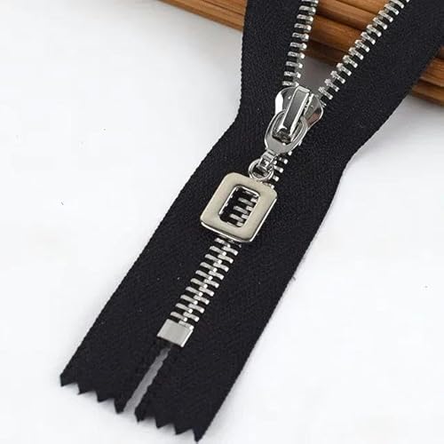 5/10 Stück 20 cm 5# Metallreißverschluss, geschlossen, DIY-Tasche, Geldbörse, Kleidungsstück, Nähen, Schneiderzubehör, schwarze Reißverschlüsse, 8-schwarz, 5 Stück, 20 cm 5/10 Stück 20 cm 5# Metallreißverschluss, geschlossen, DIY-Tasche, Geldbörse, Kleidungsstück, Nähen, Schneiderzubehör, schwarze Reißverschlüsse, 8-schwarz, 5 Stück, 20 cm von FAQIMORAX