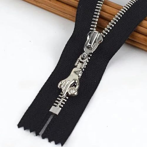 5/10 Stück 20 cm 5# Metallreißverschluss, geschlossen, DIY-Tasche, Geldbörse, Kleidungsstück, Nähen, Schneiderzubehör, schwarze Reißverschlüsse-11-schwarz-5 Stück-20 cm 5/10 Stück 20 cm 5# Metallreißverschluss, geschlossen, DIY-Tasche, Geldbörse, Kleidungsstück, Nähen, Schneiderzubehör, schwarze Reißverschlüsse-11-schwarz-5 Stück-20 cm von FAQIMORAX