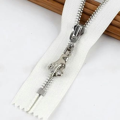 5/10 Stück 20 cm 5# Metallreißverschluss, geschlossen, DIY-Tasche, Geldbörse, Kleidungsstück, Nähen, Schneiderzubehör, schwarze Reißverschlüsse-11-weiß-5 Stück-20 cm 5/10 Stück 20 cm 5# Metallreißverschluss, geschlossen, DIY-Tasche, Geldbörse, Kleidungsstück, Nähen, Schneiderzubehör, schwarze Reißverschlüsse-11-weiß-5 Stück-20 cm von FAQIMORAX