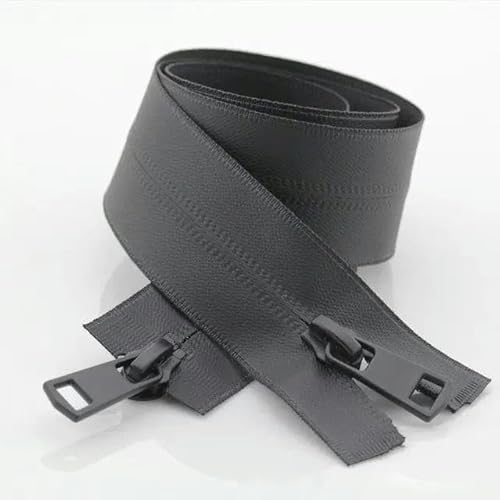 5# 60/70/75/80/90/100/120/150 cm wasserdichter Nylon-Reißverschluss mit offenem Ende für Kleidungsnähzubehör-A-120cm 5# 60/70/75/80/90/100/120/150 cm wasserdichter Nylon-Reißverschluss mit offenem Ende für Kleidungsnähzubehör-A-120cm von FAQIMORAX