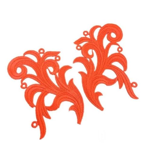 5 Paar Schwarz Orange Spitze Nähen Kleid Applikation Patch/Gemischt - 5 Paar Orange - 5 Paar 5 Paar Schwarz Orange Spitze Nähen Kleid Applikation Patch/Gemischt - 5 Paar Orange - 5 Paar von FAQIMORAX