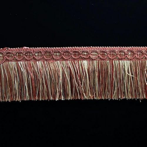 6 m Spitzenquaste zum Nähen, DIY-Bandquasten, goldene Kleider, Bühnenkleidung, Vorhangzubehör, Hellkaffee, 6 m 6 m Spitzenquaste zum Nähen, DIY-Bandquasten, goldene Kleider, Bühnenkleidung, Vorhangzubehör, Hellkaffee, 6 m von FAQIMORAX