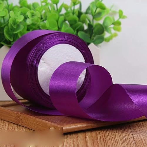 Einseitiges Satinband für Party-Dekoration, Einladungen, Karten, Geschenkband, 40 mm, 40 mm Einseitiges Satinband für Party-Dekoration, Einladungen, Karten, Geschenkband, 40 mm, 40 mm von FAQIMORAX