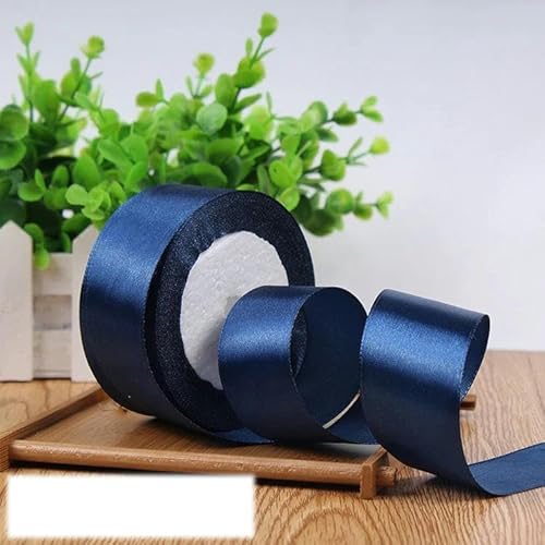 Einseitiges Satinband für Party-Dekoration, Einladungen, Karten, Geschenkband, 40 mm, Dunkelblau, 40 mm Einseitiges Satinband für Party-Dekoration, Einladungen, Karten, Geschenkband, 40 mm, Dunkelblau, 40 mm von FAQIMORAX