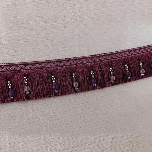 Meter Vorhang Quaste Band 10cm Breite Baumwolle Quasten Trim für Nähen Bett Kleidung Vorhänge DIY Zubehör-B Meter Vorhang Quaste Band 10cm Breite Baumwolle Quasten Trim für Nähen Bett Kleidung Vorhänge DIY Zubehör-B von FAQIMORAX