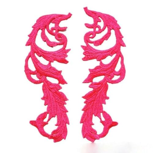 Paar Gold Silber Stickerei Applikation Zubehör DIY Kragen Spitze Patch-Fluo-1-1pair Paar Gold Silber Stickerei Applikation Zubehör DIY Kragen Spitze Patch-Fluo-1-1pair von FAQIMORAX