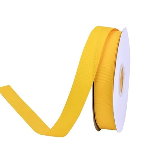 Ripsband 6, 9, 13, 16, 25, 38 mm, 22 Meter/Rolle, 1/4 Zoll, 3/8 Zoll, 1/2 Zoll, 5/8 Zoll, 1 Zoll, 3,8 cm, Mais 650–38 mm von FAQIMORAX