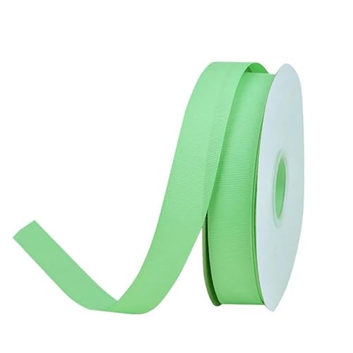 Ripsband 6, 9, 13, 16, 25, 38 mm, 22 Meter/Rolle, 1/4 Zoll, 3/8 Zoll, 1/2 Zoll, 5/8 Zoll, 1 Zoll, 3,8 cm, Minzgrün, 530–38 mm von FAQIMORAX