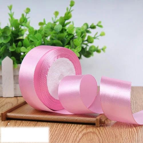 Satinbänder, dekorative Box, Wickelgürtel, 6 m, 10 mm, 15 mm, 20 mm, 25 mm, 40 mm, 50 mm, Rosa, 40 mm Satinbänder, dekorative Box, Wickelgürtel, 6 m, 10 mm, 15 mm, 20 mm, 25 mm, 40 mm, 50 mm, Rosa, 40 mm von FAQIMORAX