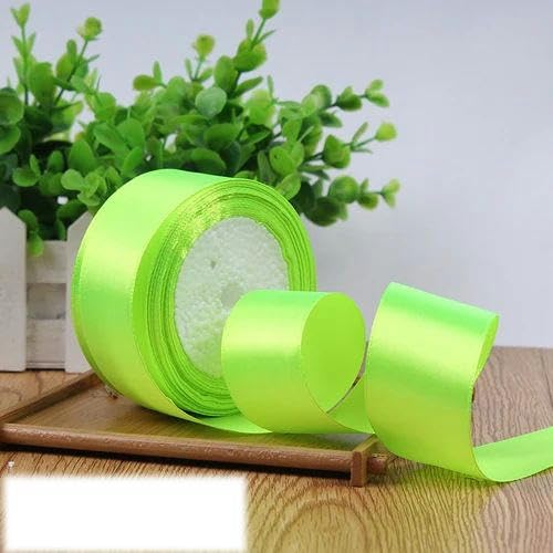Satinbänder, dekorative Box, Wickelgürtel, DIY, fluoreszierend, Grün, 40 mm, 22 m, Rolle, 6 / 10 / 15 / 20 / 25 / 40 / 50 mm Satinbänder, dekorative Box, Wickelgürtel, DIY, fluoreszierend, Grün, 40 mm, 22 m, Rolle, 6 / 10 / 15 / 20 / 25 / 40 / 50 mm von FAQIMORAX