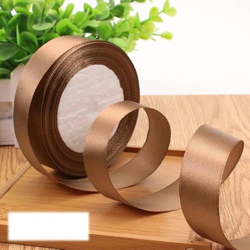 Satinband, 6-10-12-15-20-25-40-50 mm, silbergraues Satinband, 22 m/Rolle, für Geburtstagspartys, 10 mm Satinband, 6-10-12-15-20-25-40-50 mm, silbergraues Satinband, 22 m/Rolle, für Geburtstagspartys, 10 mm von FAQIMORAX