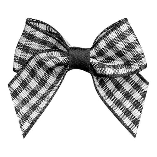Schleifenbänder, Breite 45 mm ± 3 mm, Höhe 36 mm ± 3 mm, 200 Stück/Beutel, Band für DIY-Dekoration, Kinderkleidung, Zubehör, Gingham A054, Breite 45 mm, Höhe 36 mm Schleifenbänder, Breite 45 mm ± 3 mm, Höhe 36 mm ± 3 mm, 200 Stück/Beutel, Band für DIY-Dekoration, Kinderkleidung, Zubehör, Gingham A054, Breite 45 mm, Höhe 36 mm von FAQIMORAX
