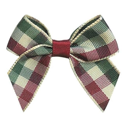 Schleifenbänder, Breite 45 mm ± 3 mm, Höhe 36 mm ± 3 mm, 200 Stück/Beutel, Band für DIY-Dekoration, Kinderkleidung, Zubehör, Gingham B016, Breite 45 mm, Höhe 36 mm Schleifenbänder, Breite 45 mm ± 3 mm, Höhe 36 mm ± 3 mm, 200 Stück/Beutel, Band für DIY-Dekoration, Kinderkleidung, Zubehör, Gingham B016, Breite 45 mm, Höhe 36 mm von FAQIMORAX