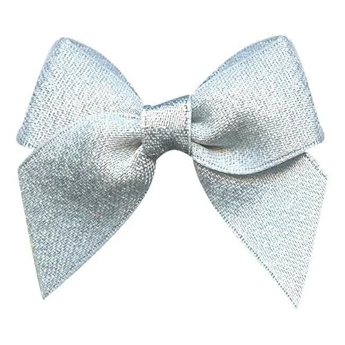 Schleifenbänder, Breite 45 mm ± 3 mm, Höhe 36 mm ± 3 mm, 200 Stück/Beutel, Band für DIY-Dekoration, Kinderkleidung, Zubehör, Silber, Lila, 000 - Breite 45 mm Höhe 36 mm Schleifenbänder, Breite 45 mm ± 3 mm, Höhe 36 mm ± 3 mm, 200 Stück/Beutel, Band für DIY-Dekoration, Kinderkleidung, Zubehör, Silber, Lila, 000 - Breite 45 mm Höhe 36 mm von FAQIMORAX