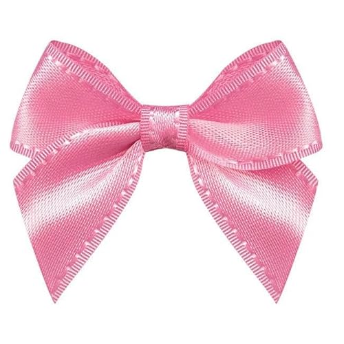 Schleifenbänder, Breite 45 mm ± 3 mm, Höhe 36 mm ± 3 mm, 200 Stück/Beutel, Band für DIY-Dekoration, Kinderkleidung, Zubehör, Taftrand, 153 x 45 x 36 mm von FAQIMORAX