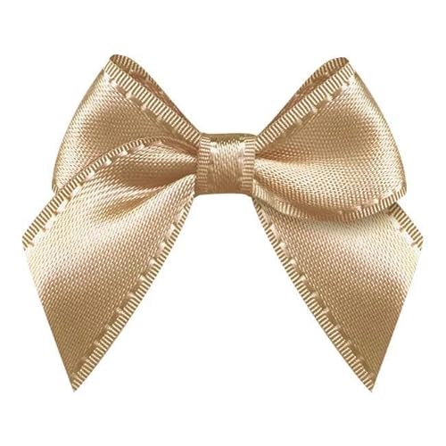 Schleifenbänder, Breite 45 mm ± 3 mm, Höhe 36 mm ± 3 mm, 200 Stück/Beutel, Band für DIY-Dekoration, Kinderkleidung, Zubehör, Taftrand, 835 x 45 x 36 mm von FAQIMORAX