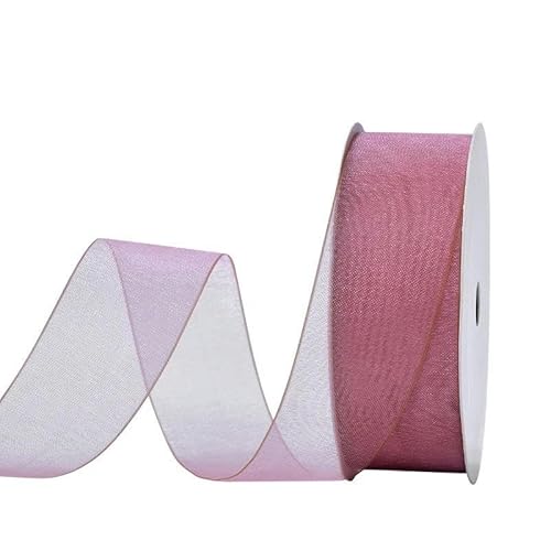 Schleifenband, 9,1 m/Rolle, 25 mm, Polyester, Ombré-Organzaband, für DIY-Haarschmuck, Verpackung, Dekoration, 1018–25 mm Schleifenband, 9,1 m/Rolle, 25 mm, Polyester, Ombré-Organzaband, für DIY-Haarschmuck, Verpackung, Dekoration, 1018–25 mm von FAQIMORAX