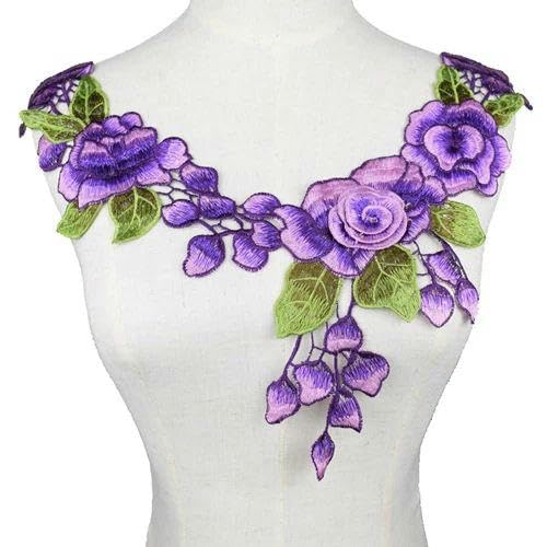 Stickerei Spitze Ausschnitt Kragen Trim Brautkleid Nähen Applique DIY-13 Stickerei Spitze Ausschnitt Kragen Trim Brautkleid Nähen Applique DIY-13 von FAQIMORAX