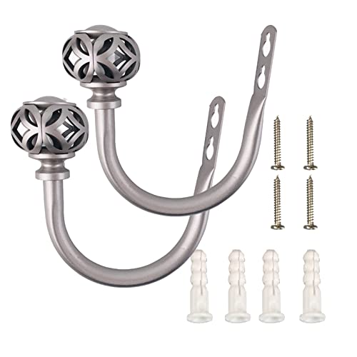 2 Stück Vorhanghalter Kreativität Metall U-förmige Haken Retro Vorhang Raffhalter Wandmontage Hängender Halter 2 Stück Vorhanghalter Kreativität Metall U-förmige Haken Retro Vorhang Raffhalter Wandmontage Hängender Halter von FARMENNI