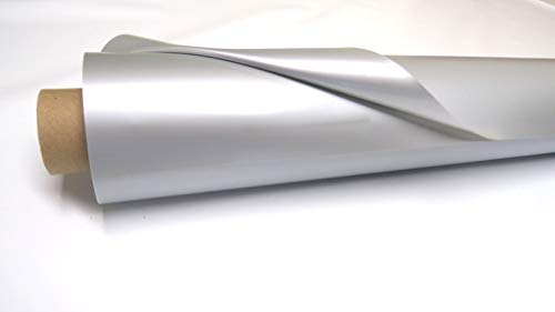 FARTAK LACKFOLIE Silber 130cm / 30m Rolle von FARTAK