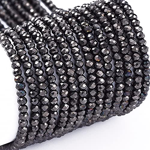 FASHEWELRY Briolette-Glasperlen, facettiert, 2 mm, Rondelle, Kristallglas-Abstandshalter, metallbeschichtet, für Halsketten, Armbänder, Schmuckherstellung, 10 Stränge FASHEWELRY Briolette-Glasperlen, facettiert, 2 mm, Rondelle, Kristallglas-Abstandshalter, metallbeschichtet, für Halsketten, Armbänder, Schmuckherstellung, 10 Stränge von FASHEWELRY