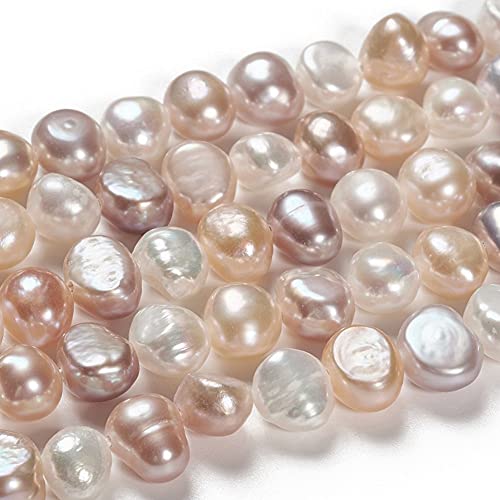 Fashewelry 5 Stränge, 4-7 mm, natürliche Perlen für DIY-Halsketten, Armbänder, Ohrringe, Schmuckherstellung, ca. 60 Stück/Strang. von FASHEWELRY