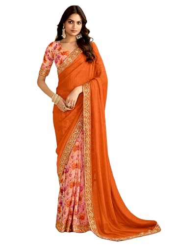 Damen Schweres Georgette-Muster mit Stickerei Bordüre Arbeit Bollywood Wear Suit 13894 (9) von FASHION BAZAR 365