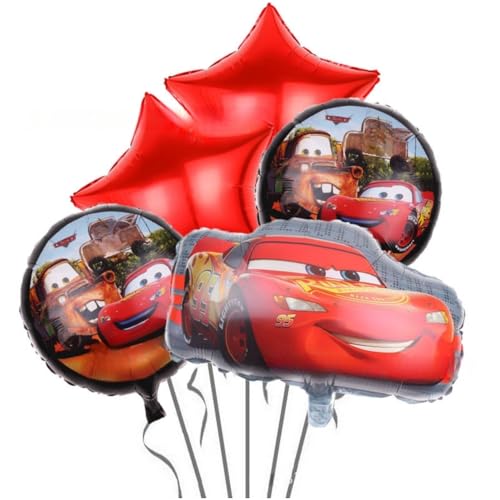 Fashion Yo Ballon Girlande Bogen Kit Macaron Metallic Konfetti Ballons für Geburtstagsfeier Hochzeit Taufe Kommunion Dekorationen (Autos 5pcs) von FASHION YO