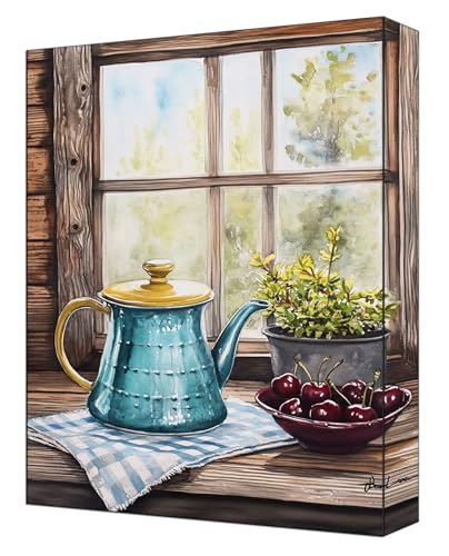 Malen Nach Zahlen Erwachsene Blumen, DIY Malen Nach Zahlen Kinder ab 7 Mit Pinsels und Acrylfarbe, Hobby Erwachsene Kreativ, Knitterfreie Leinwand Kit, Ohne Rahmen 80 x 110cm Wasserkocher G-353 von FASLQQAA