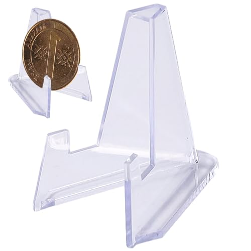 FASSME -Münz-Staffelei – transparenter Acryl-Staffelei-Ständer für -Münzen, tragbarer, transparenter Münzständer, Kartenständer für Kunstkurse, Messedisplays FASSME -Münz-Staffelei – transparenter Acryl-Staffelei-Ständer für -Münzen, tragbarer, transparenter Münzständer, Kartenständer für Kunstkurse, Messedisplays von FASSME