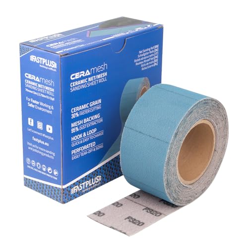 Schleifpapier Rolle FASTPLUS 70mmx12m Rolle Mesh Grip P180 Schleifpapierrolle Selbstklebend Keramik Schleifpapier Rolle Schleifpapier Rolle FASTPLUS 70mmx12m Rolle Mesh Grip P180 Schleifpapierrolle Selbstklebend Keramik Schleifpapier Rolle von FASTPLUS