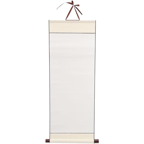 FAVOMOTO 30*80cm Leerer Kalligraphie-Rollen Schriftrollen Chinesische Kalligraphie Schriftrolle Papier Zum Beschreiben Japanpapier Malrolle Japanpapier Reispapier Papierrolle Wand Farbe Roller Pinsel von FAVOMOTO