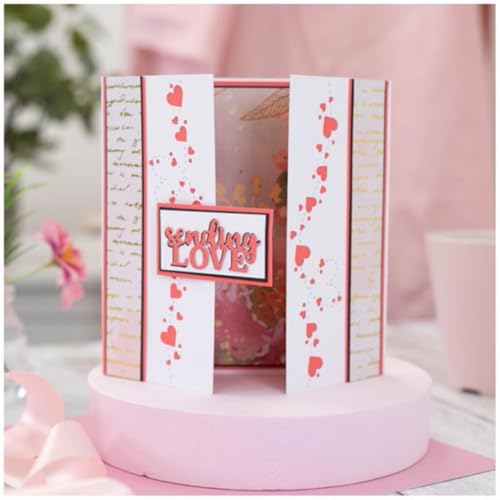 FAWENUCY Scrapbooking-Stanzformen, rechteckiger Rahmen, Metall-Stanzformen für Kartenherstellung, Papierbastel-Stanzschablone, Hintergrundprägeschablonen, DIY-Album-Dekor (Lace-Serie C, 15,6 x 4 cm) FAWENUCY Scrapbooking-Stanzformen, rechteckiger Rahmen, Metall-Stanzformen für Kartenherstellung, Papierbastel-Stanzschablone, Hintergrundprägeschablonen, DIY-Album-Dekor (Lace-Serie C, 15,6 x 4 cm) von FAWENUCY