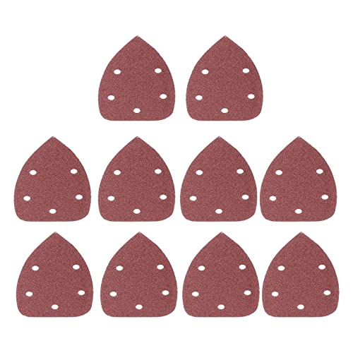 Dreiecks-Schleifblätter, Dreiecks-Schleifpads 10 Stück 140 x 90 mm Schleifpapier Körnung 40–240 Schleifscheibe 5 Löcher Schleifpapier Dreieck for Polieren von Schleifwerkzeugen, 10 Stück(40 Grit) Dreiecks-Schleifblätter, Dreiecks-Schleifpads 10 Stück 140 x 90 mm Schleifpapier Körnung 40–240 Schleifscheibe 5 Löcher Schleifpapier Dreieck for Polieren von Schleifwerkzeugen, 10 Stück(40 Grit) von FBANULPEX
