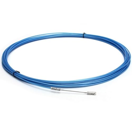 FBANULPEX Geflochtener Draht, flexibles Verlängerungskabel, elektrisches Führungsgerät aus Glasfaser, 5 bis 30 m, mit Stecker (15 Meter) von FBANULPEX