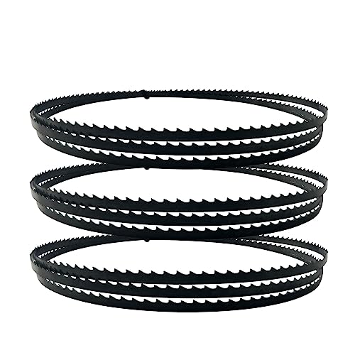 Kohlenstoffstahl-Bandsägeblatt, 1400 mm Bandsägeblätter 1400 x 6,35 x 0,35 mm 6 10 14 TPI Bandsäge(3PCS 10TPI) von FBANULPEX