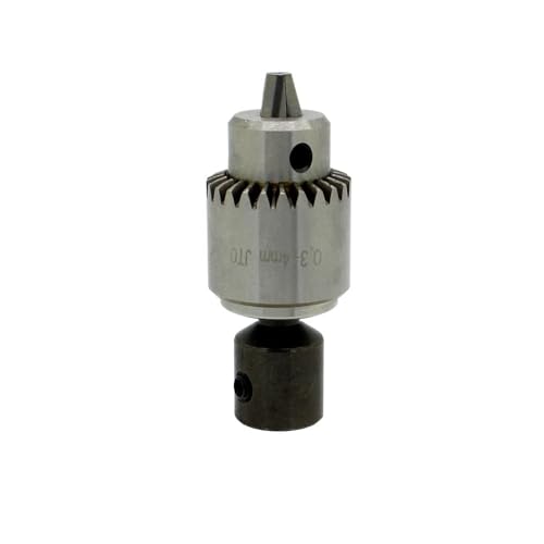 FBFTGMRMTA 1 Satz Spannfutter 0,3–4 mm mit 5 mm Stahlwellenhalterung JTO passend for 5 mm Motorwellenmaschine, tragbare Drehwerkzeuge von FBFTGMRMTA