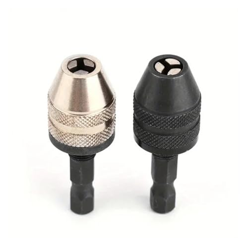 FBFTGMRMTA 2 Stück Mini-Schnellspannbohrfutter 0,3–3,6 mm Schnellwechselbohrfutter mit Sechskantschaft Dreibacken-Selbstzentrierender Drehbohrfutter-Konverter FBFTGMRMTA 2 Stück Mini-Schnellspannbohrfutter 0,3–3,6 mm Schnellwechselbohrfutter mit Sechskantschaft Dreibacken-Selbstzentrierender Drehbohrfutter-Konverter von FBFTGMRMTA