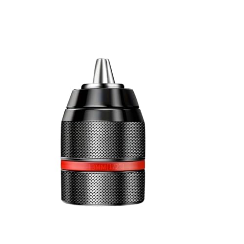 FBFTGMRMTA 3/8" 1/2" (0,8-10 mm, 1,5-13 mm) Schnellspannbohrfutter, universelles Schnellspannbohrfutter aus Metall mit Ersatzgewinde for elektrische Handwerkzeuge(White) von FBFTGMRMTA