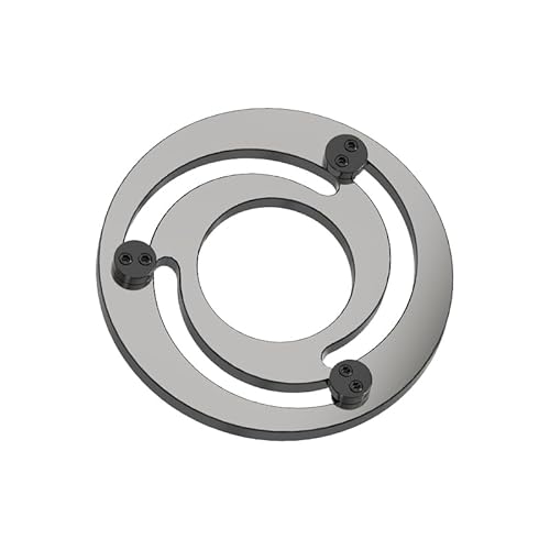 FBFTGMRMTA Hydraulisches Spannfutter, weiche Klauen, Bohrwerkzeug, Spannfutter, Klauen, Zwei Klauen, Formring, 6 Zoll, 8 Zoll, 10 Zoll, 12 Zoll, 15 Zoll(6 inch Two Claw) von FBFTGMRMTA