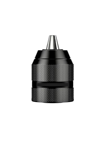 FBFTGMRMTA Selbstsicherndes Metallbohrfutter, schlüssellos, 10 mm, 13 mm, Schnellwechsel-Umrüstschlüssel-Adapter, 1/2 3/8 UNF, elektrischer Schlaghammer(0.8-10mm) von FBFTGMRMTA
