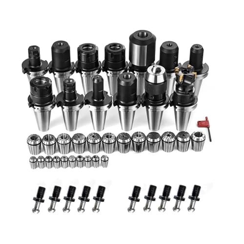 FBFTGMRMTA Spannzangensatz CNC CAT40 Werkzeugpaket ER32 ER16 Spannzangensatz Fräshalter Spannfutter (Spannzangensatz) von FBFTGMRMTA