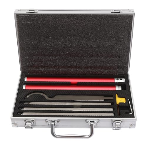 Woodturning Tool 4 Blades Carbide Woodworking Kit Lathe Accessories with Ergonomic Handles Precision CNC Machined Blades for Smoothing Roughing Hollowing Detailing Compact Toolbox Set von FBHDKJNFG