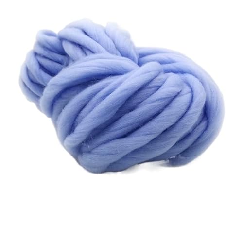 Wolle, 250 g, superdickes Vorgarn, Filzwolle, zum Spinnen, Handstricken, Wintergckes Vorgarn, Filzwolle, zum Spinnen, Handstricken, Wintergarn, warmhaltendes Garn, Häkelwolle (Farbe: 04) (6) von FBHappiness