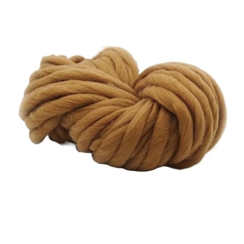 Wolle, 250 g, superdickes Vorgarn, Filzwolle, zum Spinnen, Handstricken, Wintergkes Vorgarn, Filzwolle, zum Spinnen, Handstricken, Wintergarn, warmhaltendes Garn, Häkelwolle (Farbe: 04) (11) von FBHappiness