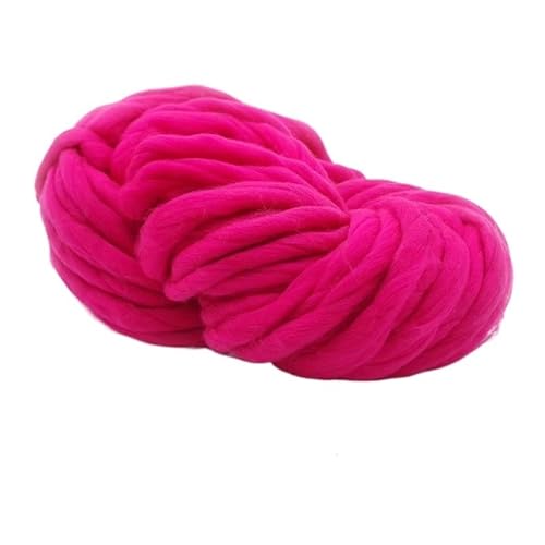 Wolle, 250 g, superdickes Vorgarn, Filzwolle, zum Spinnen, Handstricken, Wintergkes Vorgarn, Filzwolle, zum Spinnen, Handstricken, Wintergarn, warmhaltendes Garn, Häkelwolle (Farbe: 04) (15) von FBHappiness