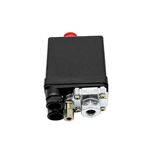 FBPQRCONS Luftkompressor-Druckschalter-Steuerventil 90–120 PSI, 1/4 Anschluss, 1 Stück(Gold 4pcs) von FBPQRCONS
