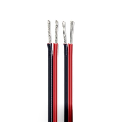 FCOVIRLEN Elektrodraht, elektrischer Draht, interne elektrische Verkabelung, 10 m und 20 m (26 AWG, 5 m) von FCOVIRLEN