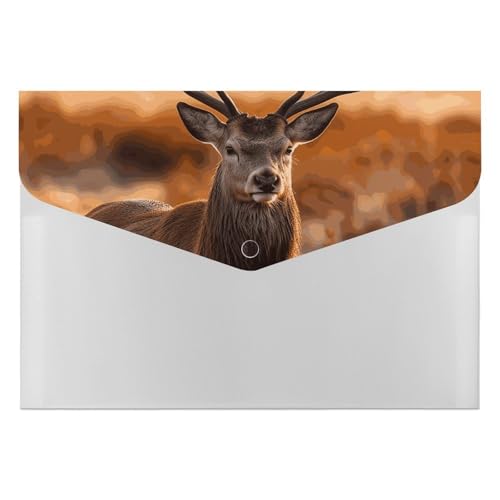 Aktenordner aus Kunststoff, Geweih, rotes Hirsch, bedruckt, Aktenordner, Briefgröße, tragbare Ordner, Aktenordner für Büro Aktenordner aus Kunststoff, Geweih, rotes Hirsch, bedruckt, Aktenordner, Briefgröße, tragbare Ordner, Aktenordner für Büro von FCTVSKLN