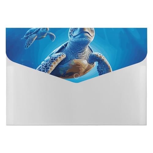 Dateiordner Kunststoff Ordner Schildkröte in Blau Wasser gedruckt Dateiordner Brief Größe Tragbare Ordner Archivieren Organizer für Büro Dateiordner Kunststoff Ordner Schildkröte in Blau Wasser gedruckt Dateiordner Brief Größe Tragbare Ordner Archivieren Organizer für Büro von FCTVSKLN